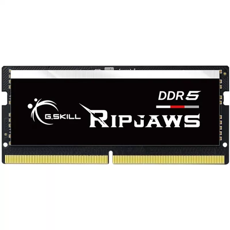 SO-DIMM 32 GB DDR5-4800 (2x 16 GB) Dual-Kit, memoria negra, F5-4800S4039A16GX2-RS, Ripjaws