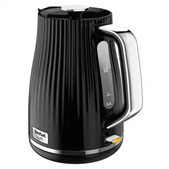 Hervidor Tefal KO2508 1,7 l, 2400 W, negro, resistencia oculta