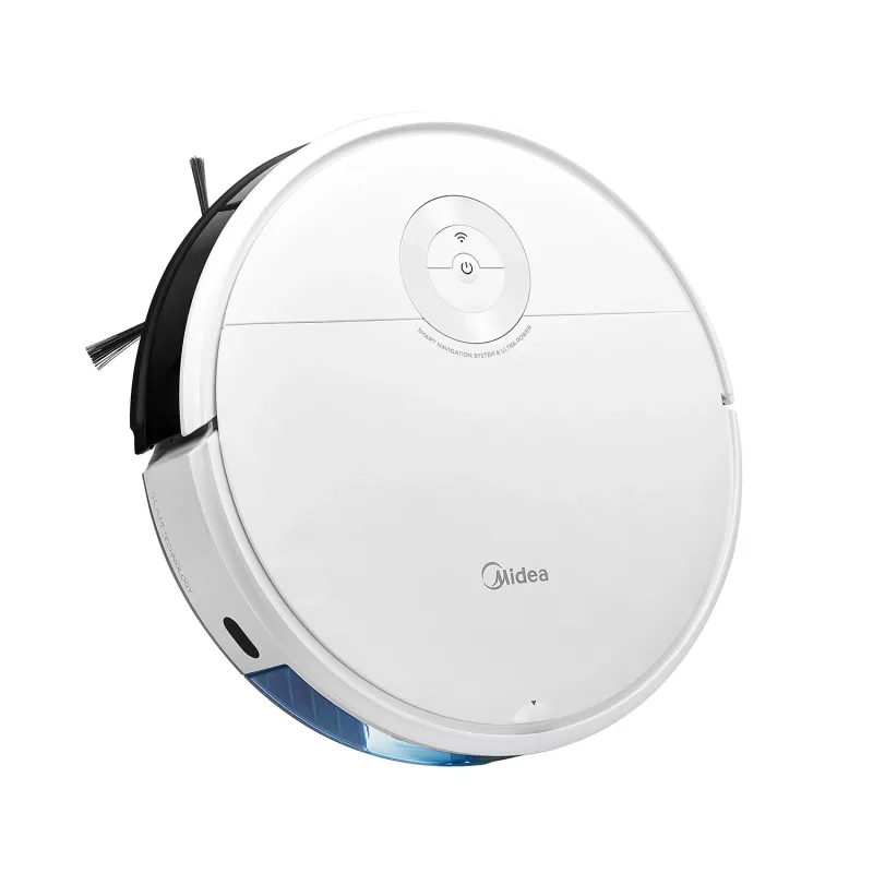 Midea | I5C | Robot aspirador | Húmedo y seco | Duración (máx.) 120 min | Ión-litio | 2600 mAh | Capacidad del depósito L | 4000 Pa | Blanco | Garantía de batería mes(es)