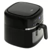 Adler AD 6318 freidora de aire, 8 l, 2500 W, pantalla LCD, 9 programas, negra