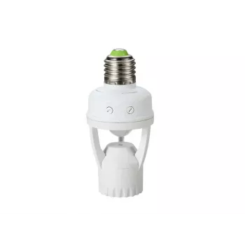 Portalámparas con sensor de movimiento PIR MACLEAN MCE24, modelo 35100