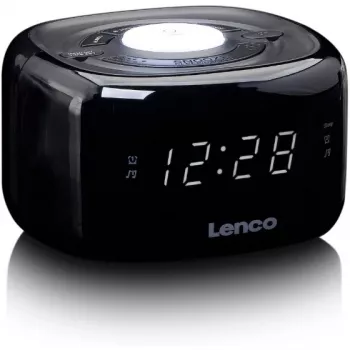 Radio reloj Lenco CR-12BK Digital Negro (CR-12)