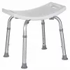 Taburete de ducha rectangular ajustable
