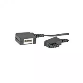 Wentronic Goobay Alargador TAE-F 6m, negro, conector macho/hembra 50243