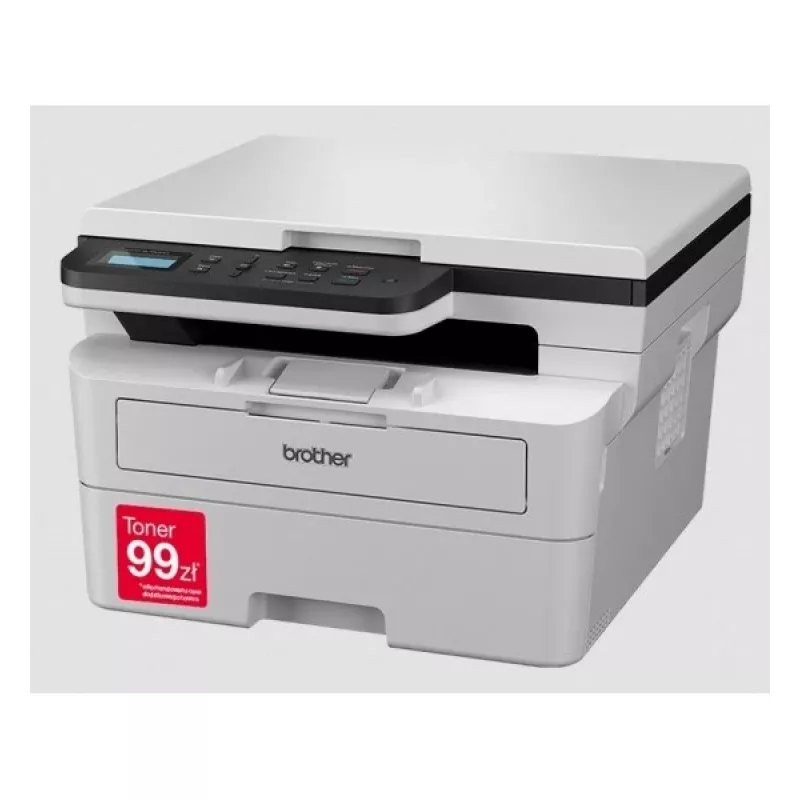 Impresora láser multifunción Brother DCP-B7600D — Monocromo, 34 páginas/min, dúplex, 256 MB, USB 2.0, A4