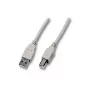Cable de conexión USB 2.0 A-B EFB-Elektronik, 1,8 m, gris, Classic (K5255.1,8)