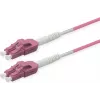 ROLINE cable de fibra óptica UNIBOOT multimodo 50/125 µm OM4 LC dúplex 2 m – Cable – Fibra óptica multimodo