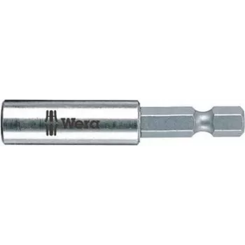 Wera 05053457001 Portapuntas de acero inoxidable para destornillador, 1/4 in