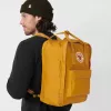 Mochila Fjällräven Kanken Laptop 13 pulgadas — mochila informal, Amarillo, 250×160×350 mm, poliamida/PP/vinilo