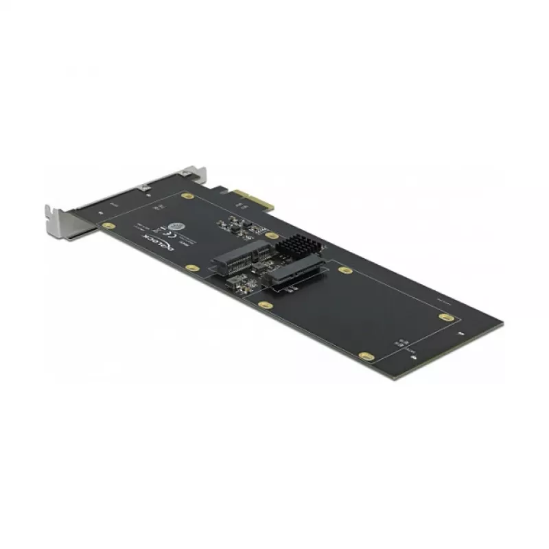 Tarjeta PCI Express x2 DeLOCK 90433 para 4 x SATA HDD SSD RAID