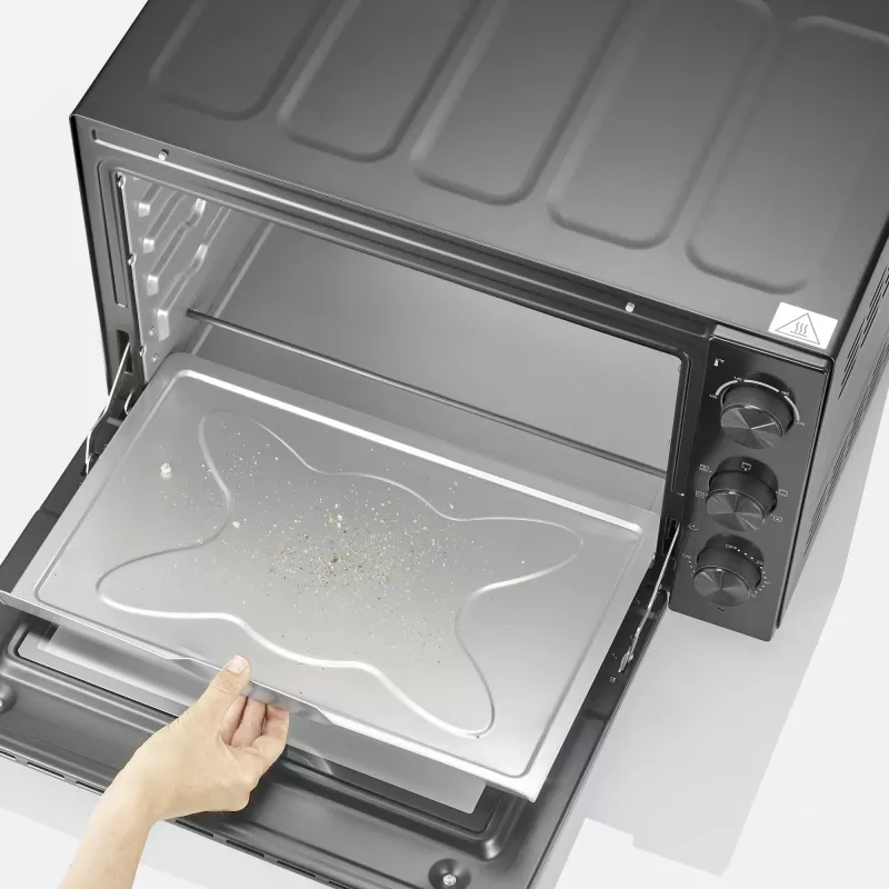 Horno eléctrico de sobremesa independiente SEVERIN TO 2076 — 46 L, 1800 W, independiente, negro, 515×420×365 mm
