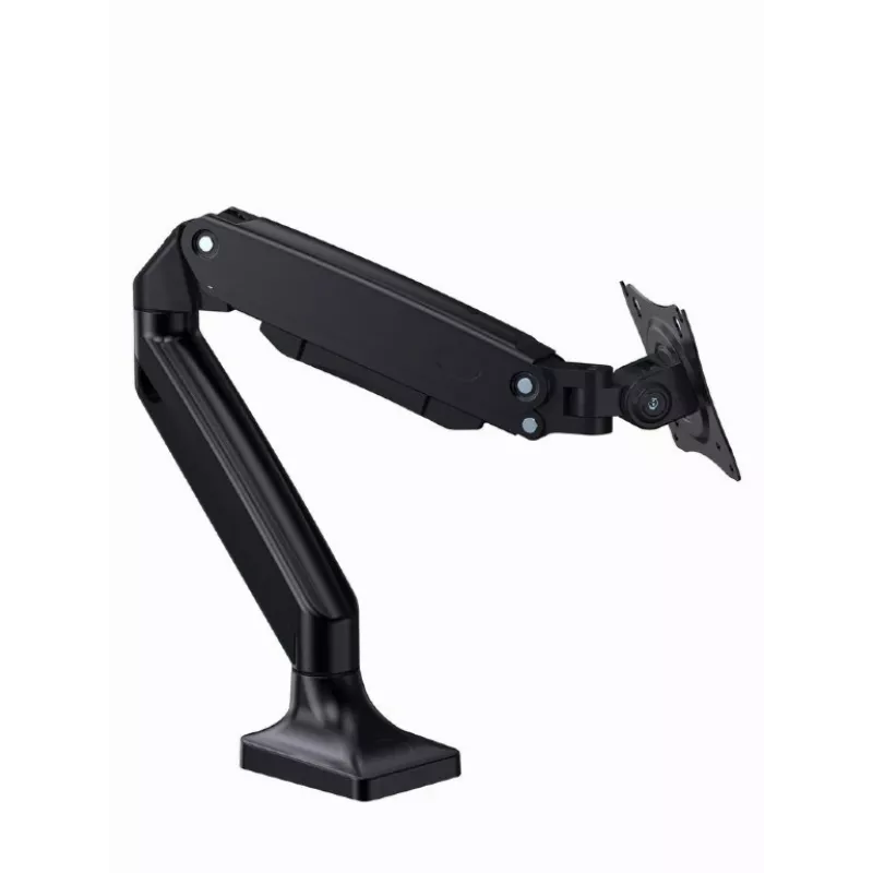 Soporte para monitor GEMBIRD MA-DA1-03 para pantallas de 17–35 pulgadas, 10 kg, VESA 75x75–100x100, pinza de mesa/pasacables de mesa, negro