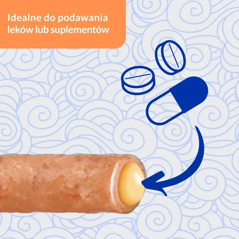 INABA Churu Rolls receta de pollo envuelto en receta de atún - Snack para gatos - 4x10 g