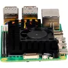 Joy-IT RB-heatsink5 set de disipador negro (RB-heatsink5)