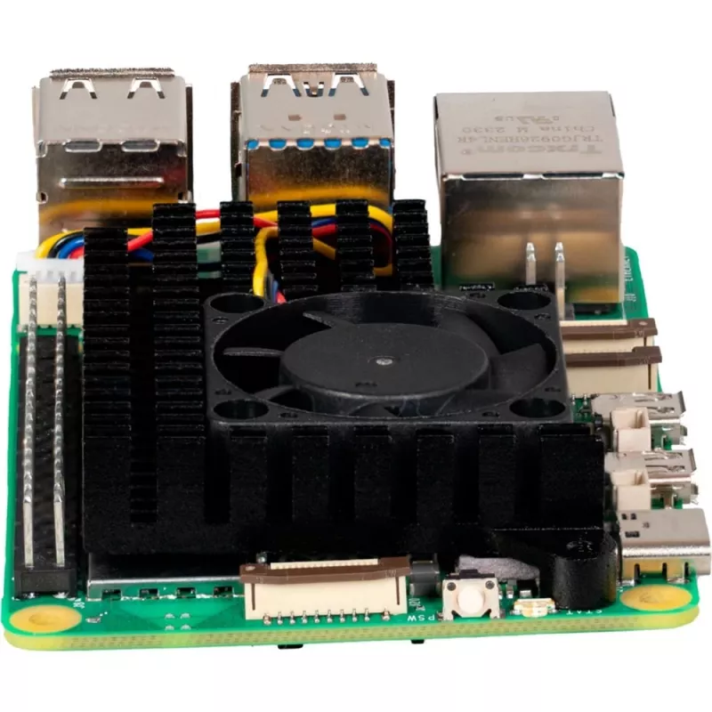 Joy-IT RB-heatsink5 set de disipador negro (RB-heatsink5)