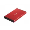 Caja externa HDD NATEC RHINO GO (USB 3.0, 2.5, RED)