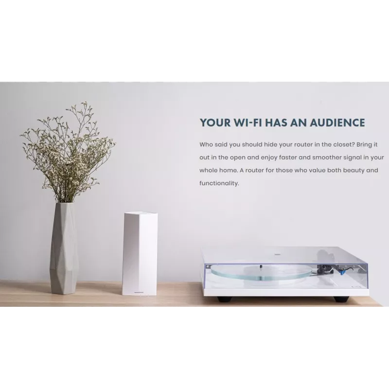MikroTik Audience RBD25G-5HPacQD2HPnD punto de acceso Mesh tribanda, Wi-Fi 5 (802.11ac), 2,4 GHz + 2x 5 GHz, 1733 Mbit/s, 2x Gigabit LAN, PoE, RouterOS L4, blanco