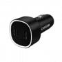 Cargador de coche CANYON OnDrive 60 PD 60W 2xUSB-C — 60W de potencia, 2 puertos USB-C, negro