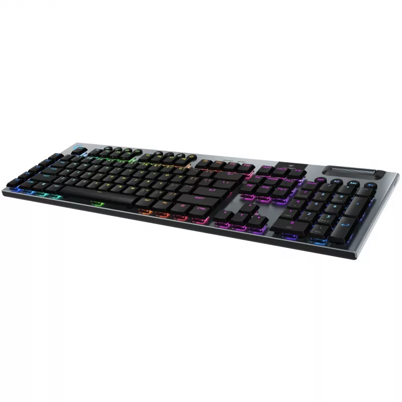 Teclado Logitech G G915 X LIGHTSPEED Gaming USB RF inalámbrico Bluetooth QWERTY US International negro