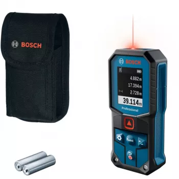 Medidor láser de distancias GLM 40-31 Professional (azul/negro, alcance 50 m, línea láser roja)
