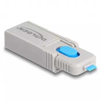 Bloqueo de puertos DeLOCK 20969 DisplayPort HDMI USB Type-A USB Type-C gris
