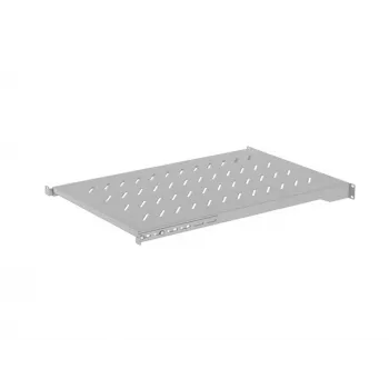 Bandeja para rack de servidor LANBERG AK-1010-S 1U 483x700mm gris, 25 kg de carga, montaje en 4 puntos