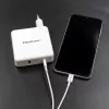 Qoltec Cargador GaN FAST 108W | 5-20V | 3-4.7A | USB C | blanco