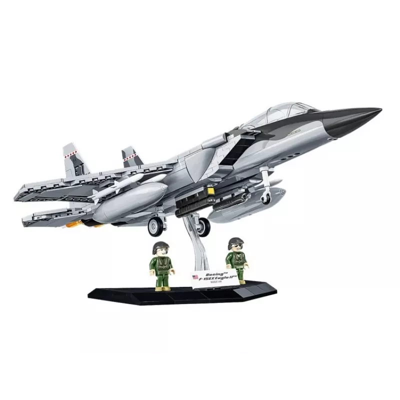 Bloques de construcción Cobi Boeing F-15EX Eagle II set de modelo COIB-5900, kit de escala coleccionable