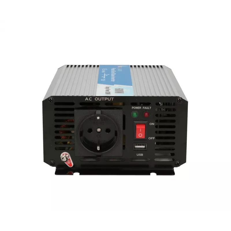 Convertidor de tensión Extralink OPIP-600W 12V 600W onda sinusoidal pura