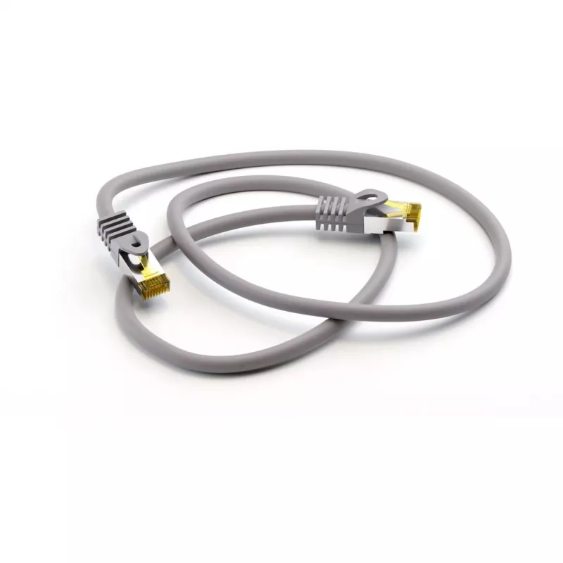 Cable de parcheo Ethernet Wentronic 91585 gris
