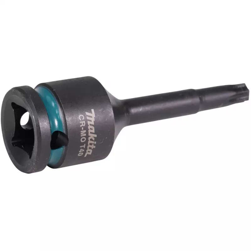 Makita Impact Black 1/2 Torx vaso de llave de tubo T40 - 78mm - cromo-molibdeno - E-19819