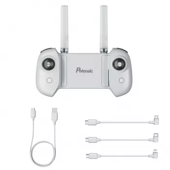 Set de cables de carga y OTG para mando de dron Potensic de BRDRC – cable de carga USB más 3 cables adaptadores OTG