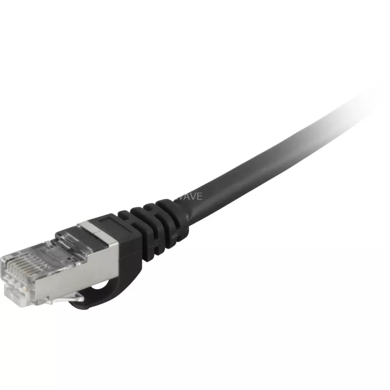Cable de red Sharkoon Patch SFTP RJ-45 Cat.7a 50 cm Negro