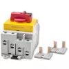 Qoltec 52611 Seccionador DC con función de bloqueo | interruptor principal | 1200 V | 32 A | 8 kV | 4P