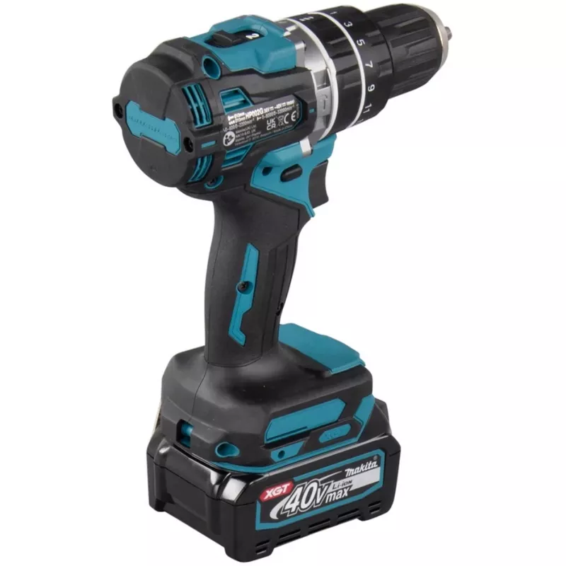 Makita XGT HP002GA202 taladro atornillador percutor a batería 40 V, 2 baterías 2,0 Ah