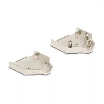 Conector de cable DeLOCK 67133 D-Sub de 15 pines plateado hembra