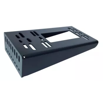 Pie de montaje para mástil galvanizado RAL7016 para motores NICE, FAAC, GENIUS, SOMFY, BFT, DEA, CAME y GISE