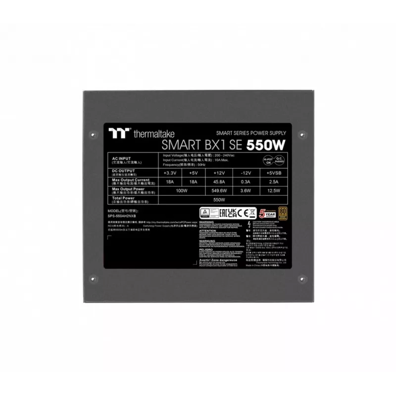 Fuente de alimentación THERMALTAKE PS-TTP-0550NNSABE-1 550W ATX