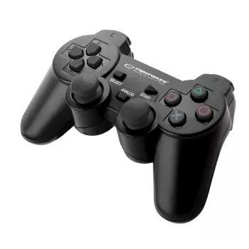 Esperanza EGG107K Mando de juegos gamepad PC, PlayStation 3 analógico / digital USB 2.0 negro