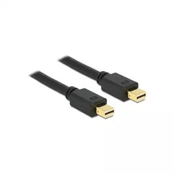 Cable DisplayPort DeLOCK 83472 0,5 m Mini DisplayPort negro
