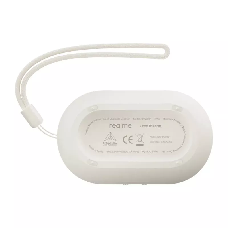 Altavoz portátil Realme Pocket altavoz Bluetooth gris