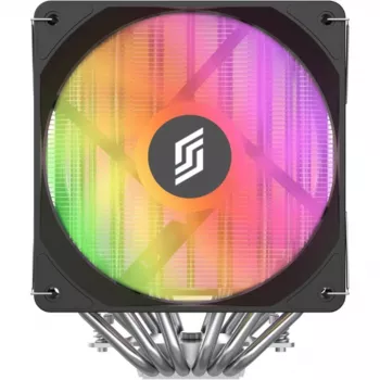 Disipador CPU Silentware Titan RGB de doble torre con 6 heatpipes y 2 ventiladores PWM A-RGB de 120 mm