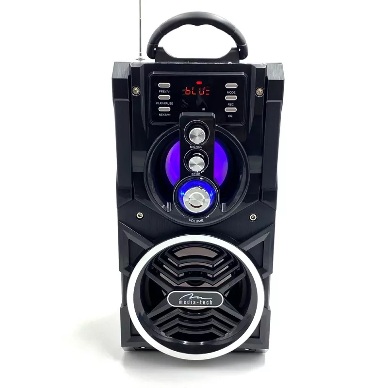Altavoz portátil estéreo Media-Tech PARTYBOX BT MT3150 Negro