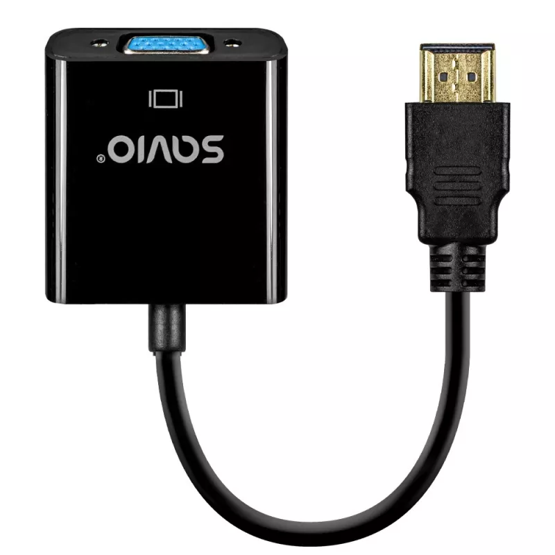 Adaptador HDMI-VGA Savio AK-75
