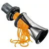 GEFU Spirelli XL G-13700 cortador en espiral, manual, plástico/acero inoxidable, negro
