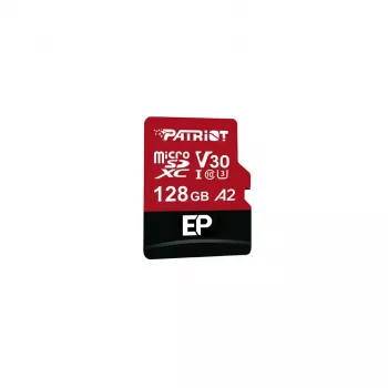 Patriot Memory EP A2 tarjeta de memoria 128 GB MicroSDXC V30 U3 Clase 10 (PEF128GEP32MCX)