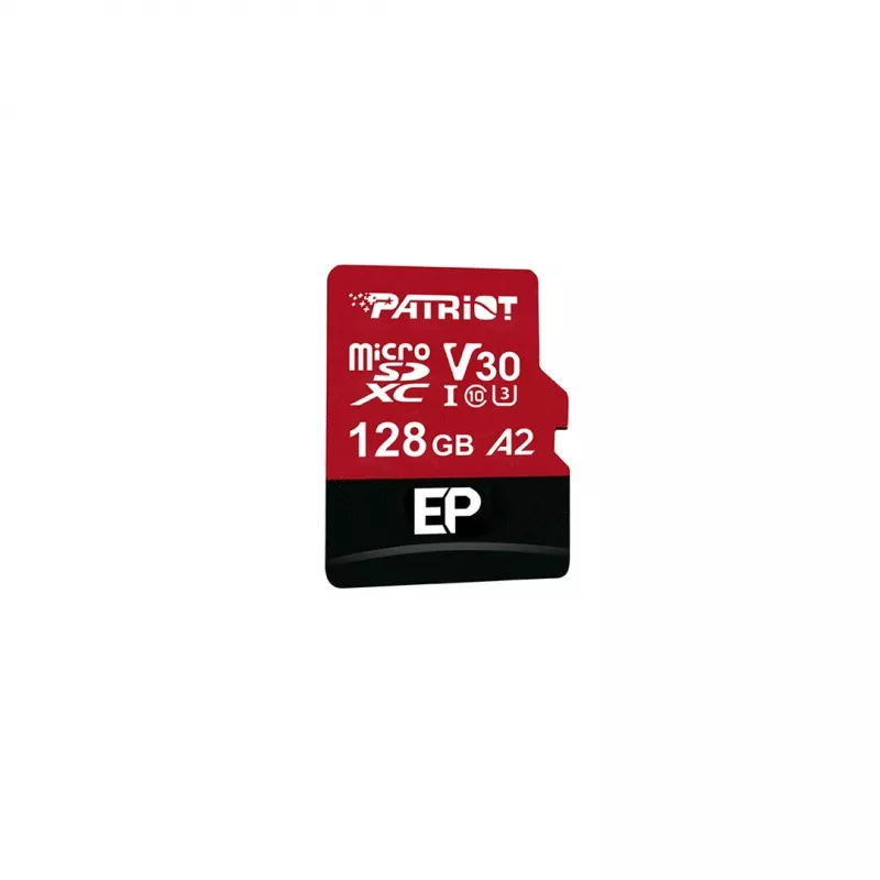 Patriot Memory EP A2 tarjeta de memoria 128 GB MicroSDXC V30 U3 Clase 10 (PEF128GEP32MCX)
