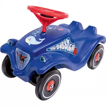 Correpasillos Simba-Dickie BIG Bobby-Car, propulsión por empuje, edad 1–5, 4 ruedas, azul/rojo