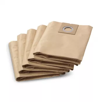 Kärcher 6.904-290 - bolsas de filtro de papel (pack de 5) para aspirador de escoba
