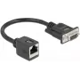 Adaptador serie DeLOCK de conector hembra DB9 a conector hembra RJ45 64122